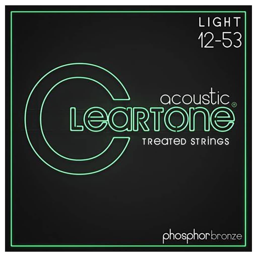 Acoustic Guitar Strings – Cleartone 7412 – Phosphor Bronze – Light – 12-53 1