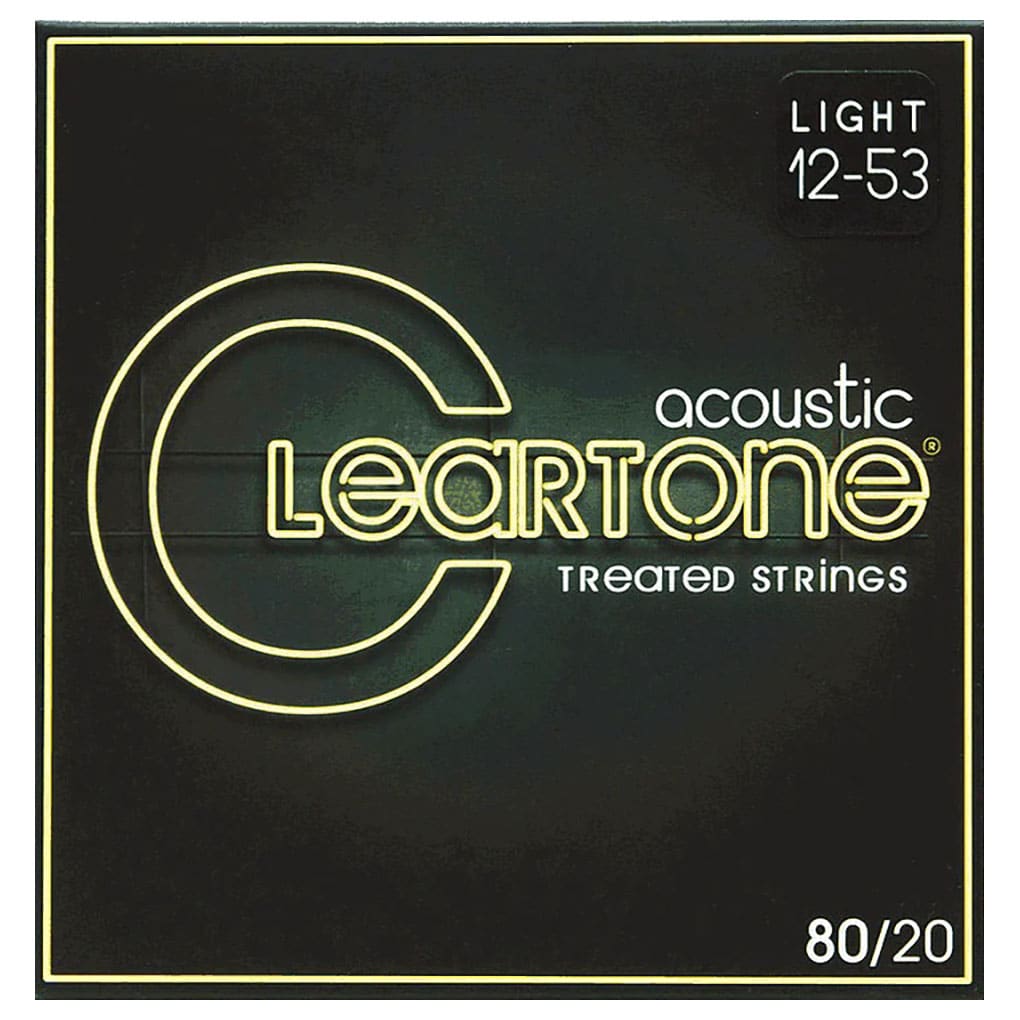 Acoustic Guitar Strings – Cleartone 7612 – 80/20 Bronze – Light – 12-53 1