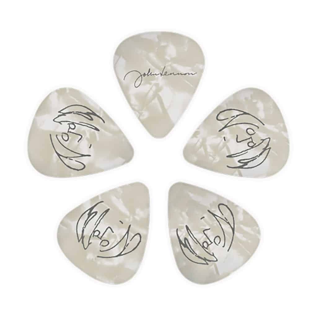 D’Addario – John Lennon Signature Guitar Picks – Medium Gauge – 0