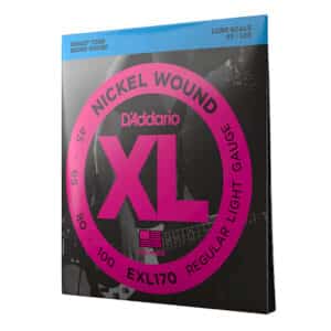 Bass Guitar Strings – D’Addario EXL170 – Long Scale – Nickel Wound – Regular Light – 45-100 2