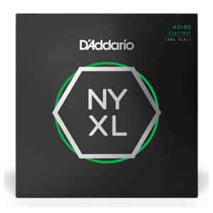 Bass Guitar Strings - D'Addario NYXL4095 - Long Scale - Nickel Wound - Super Light - 40-95