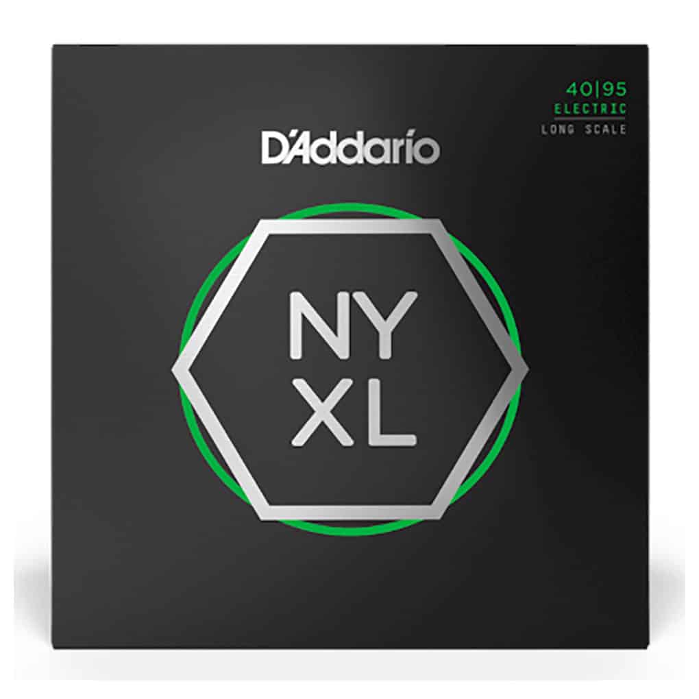 Bass Guitar Strings – D’Addario NYXL4095 – Long Scale – Nickel Wound – Super Light – 40-95 1