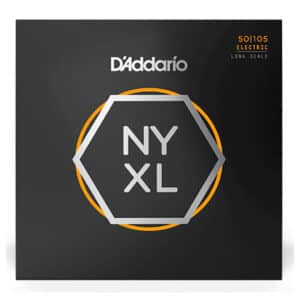 Bass Guitar Strings - D'Addario NYXL50105 - Long Scale - Nickel Wound - Medium - 50-105