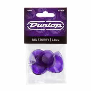 Dunlop Lexan Big Stubby Guitar Picks – Light Purple – 2