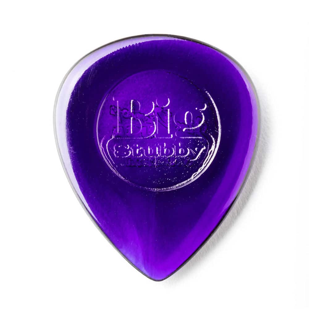 Dunlop Lexan Big Stubby Guitar Picks – Purple – 3