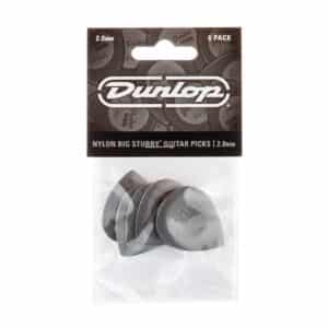 Dunlop Nylon Big Stubby Guitar Picks – Grey – 2