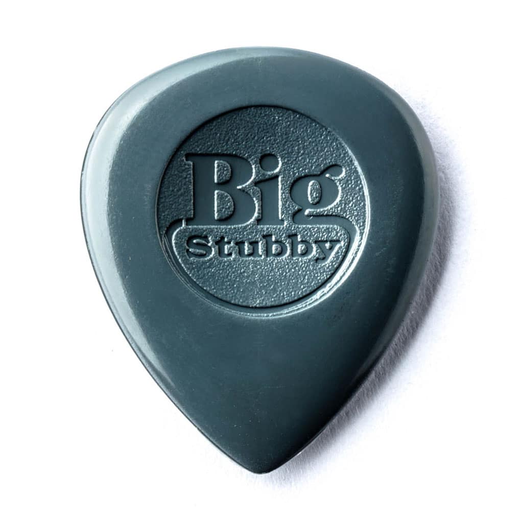 Dunlop Nylon Big Stubby Guitar Picks – Grey – 3