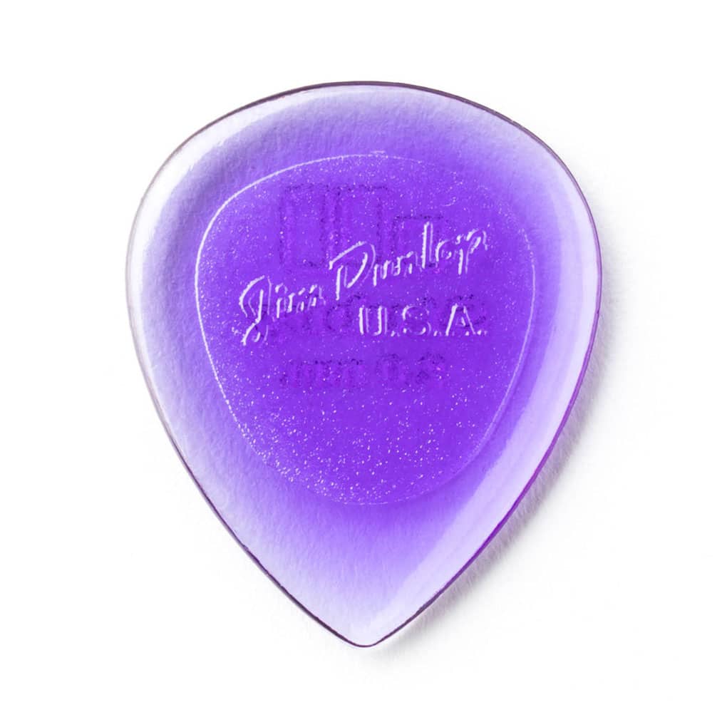 Dunlop Lexan Small Stubby Jazz Guitar Picks – Light Purple – 2