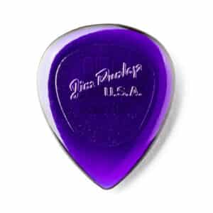 Dunlop Lexan Small Stubby Jazz Guitar Picks – Purple – 3