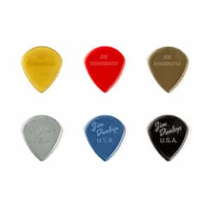 Dunlop – Variety Pack – Guitar Picks – Joe Bonamassa – Custom Jazz III – Assorted Colours – 6 Pack 3