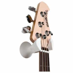 Ernie Ball – Guitar Wall Mount Hanger – Heavy Duty – White – 9620 5