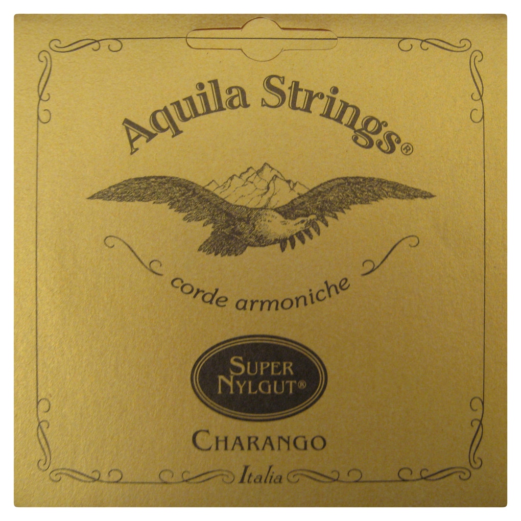 Charango Strings – Aquila Super Nylgut – Original Yellow Tinted Version – Light Tension – 2CH-YL 1