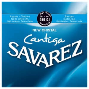 Classical Guitar Strings - Savarez 510CJ - New Cristal Cantiga - Nylon - Silver Plated Copper - High Tension