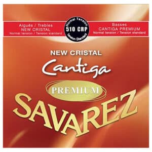 Classical Guitar Strings - Savarez 510CRP - New Cristal Cantiga Premium - Nylon - Silver Plated Copper - Normal Tension