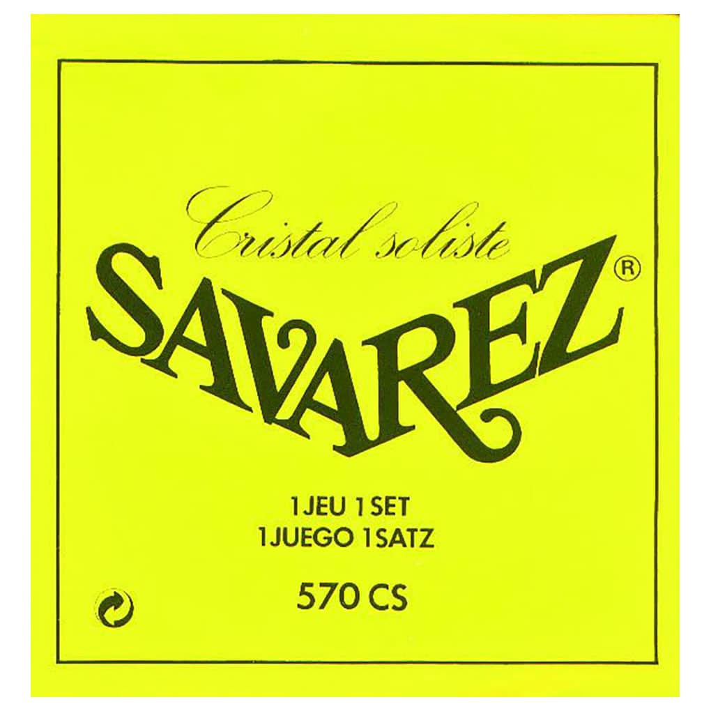 Classical Guitar Strings – Savarez 570CS – Cristal Soliste – Nylon – Silver Plated Copper – High Tension 1