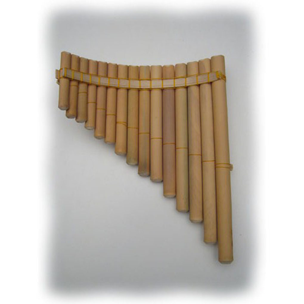 PROFESSIONAL ANDEAN CURVED PANPIPES PANFLUTE + DELUXE CASE HANDMADE ...
